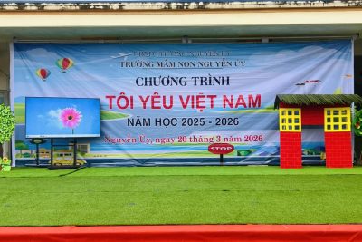 Trường MN Nguyễn Uý tham gia Chương trình “Tôi yêu Việt Nam”