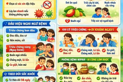 Bài tuyên truyền phòng, chống bệnh do virus Nipah